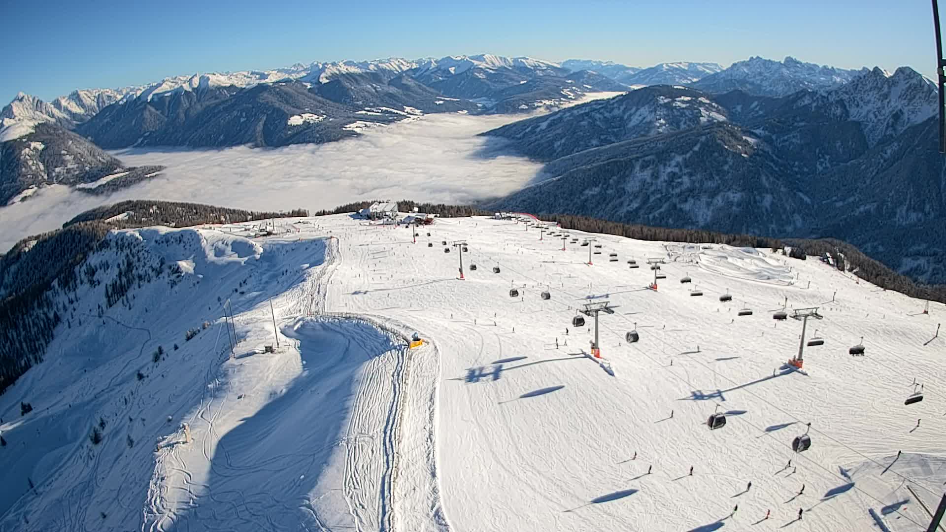 Kronplatz vrh | pogled na Valdaoro – Olang