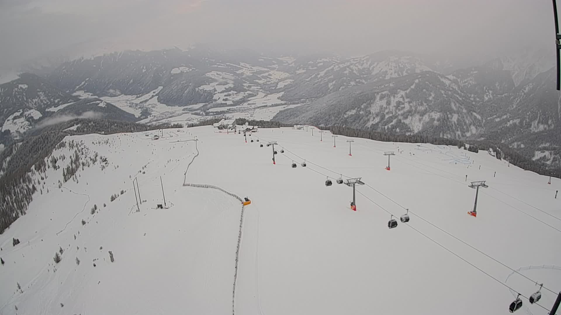 Kronplatz-Gipfel | Blick nach Olang – Valdaora