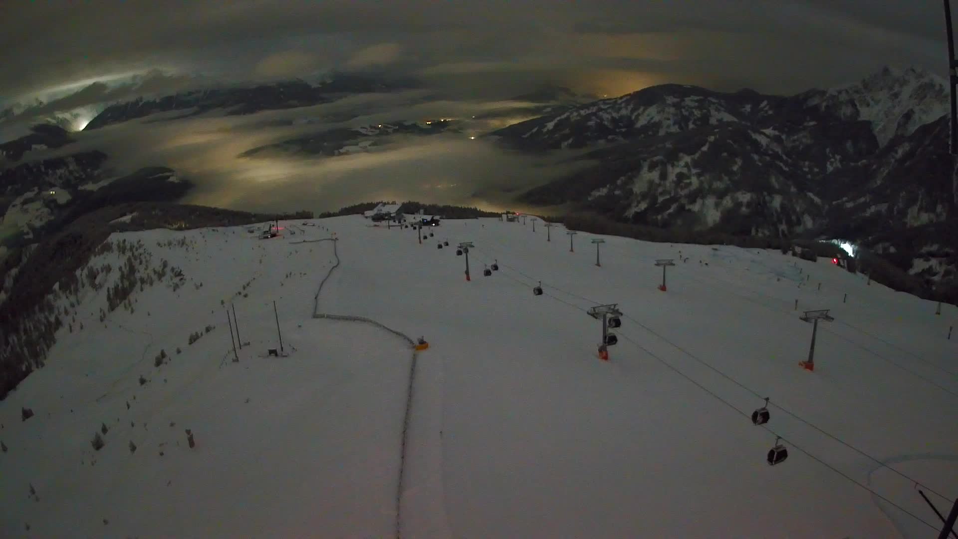 Kronplatz-Gipfel | Blick nach Olang – Valdaora