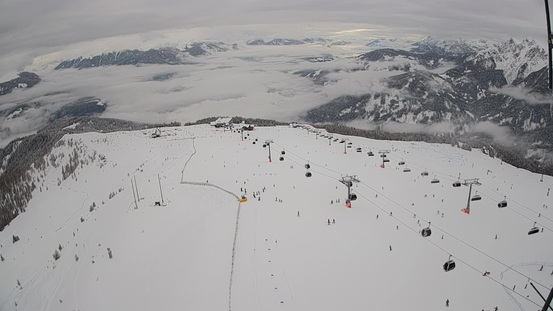 Sommet du Kronplatz | vue sur Valdaora – Olang
