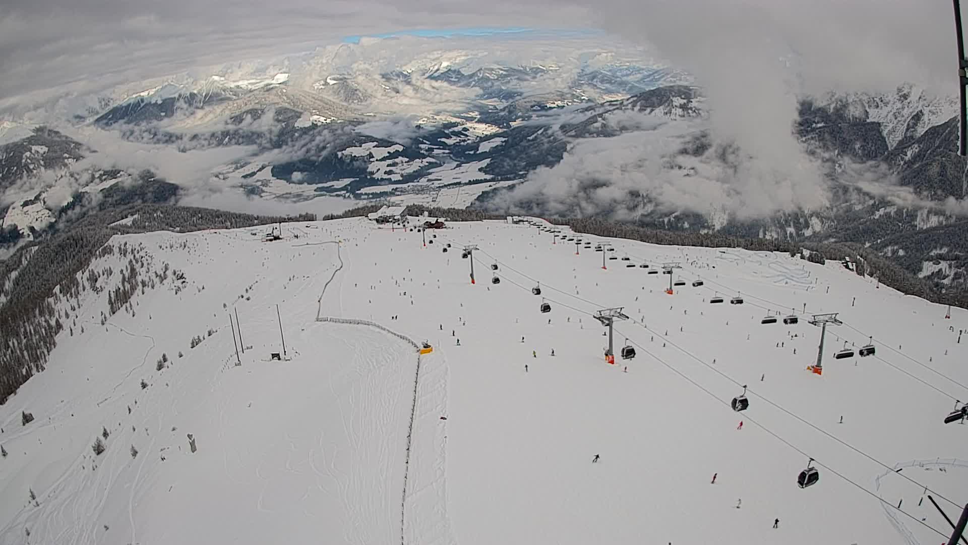 Kronplatz vrh | pogled na Valdaoro – Olang