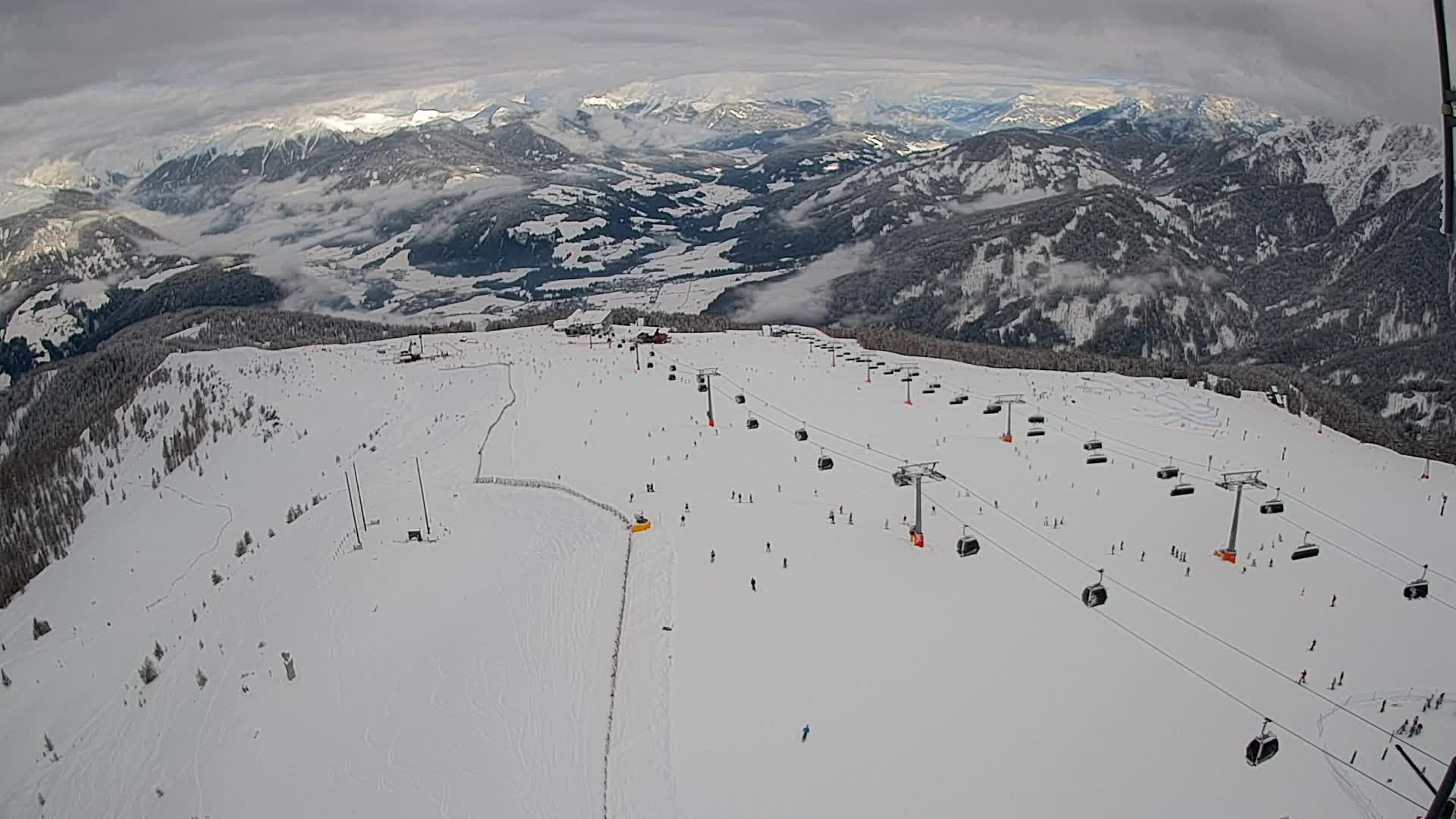 Kronplatz vrh | pogled na Valdaoro – Olang
