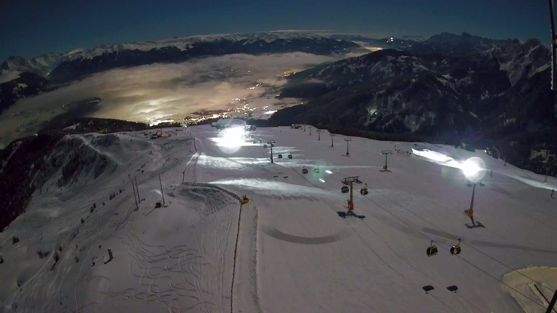 Sommet du Kronplatz | vue sur Valdaora – Olang