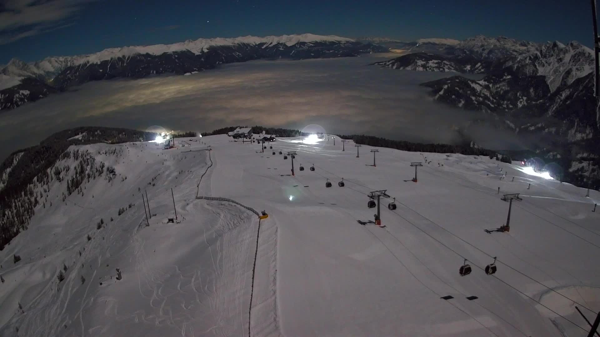 Kronplatz vrh | pogled na Valdaora – Olang