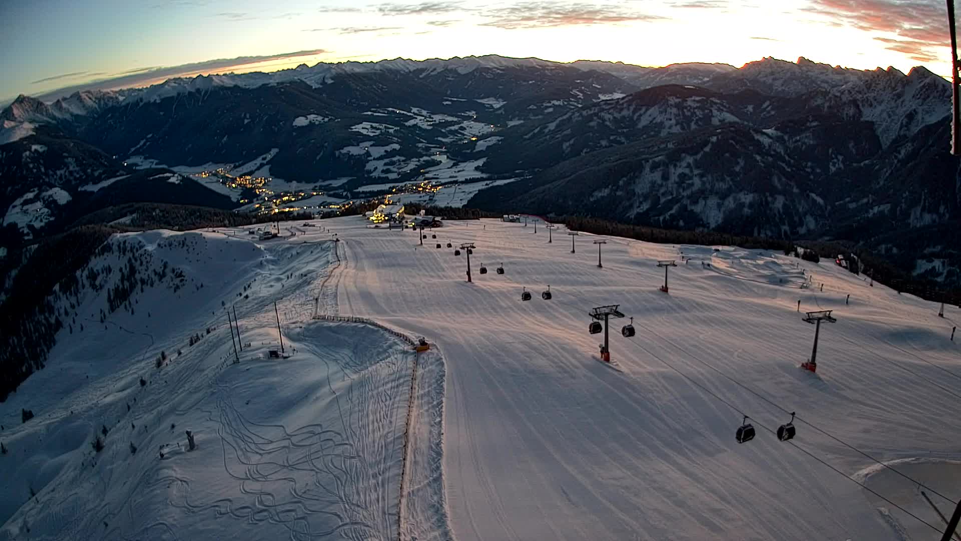 Cima Kronplatz | vista a Valdaora – Olang