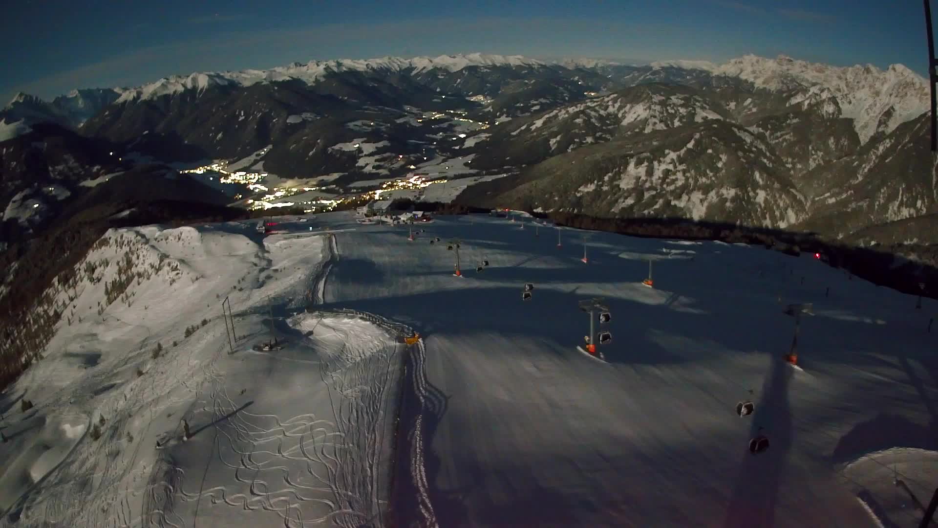 Kronplatz vrh | pogled na Valdaora – Olang