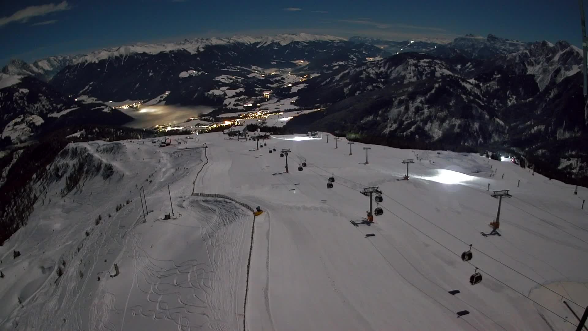 Kronplatz-Gipfel | Blick nach Olang – Valdaora