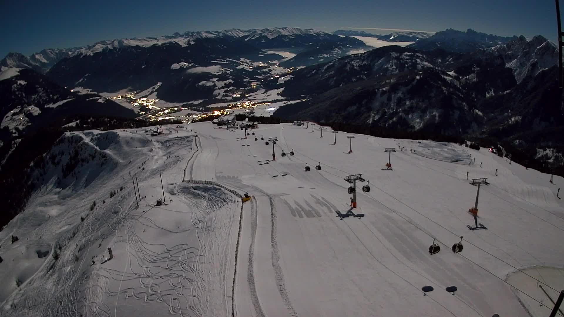 Kronplatz-Gipfel | Blick nach Olang – Valdaora