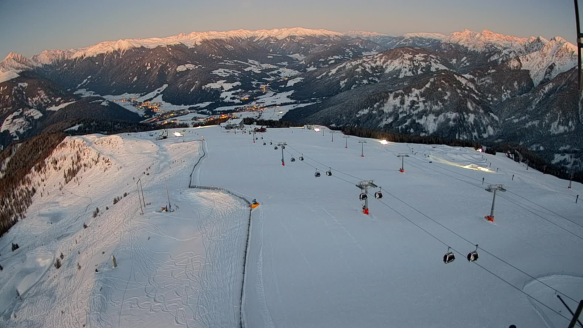Kronplatz vrh | pogled na Valdaoro – Olang