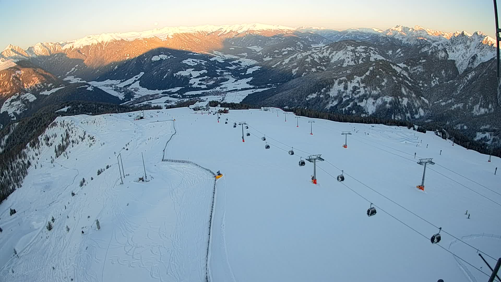 Kronplatz vrh | pogled na Valdaora – Olang