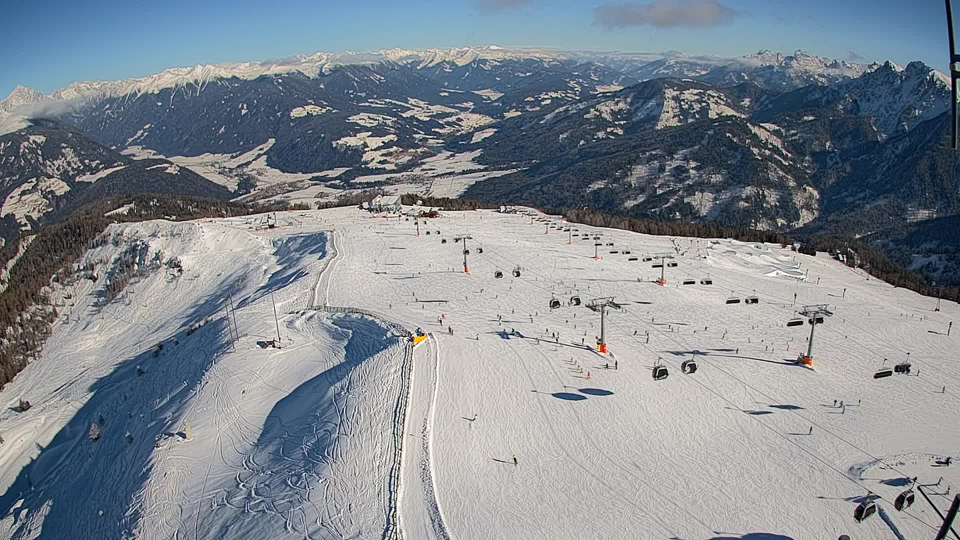 Cima Kronplatz | vista a Valdaora – Olang