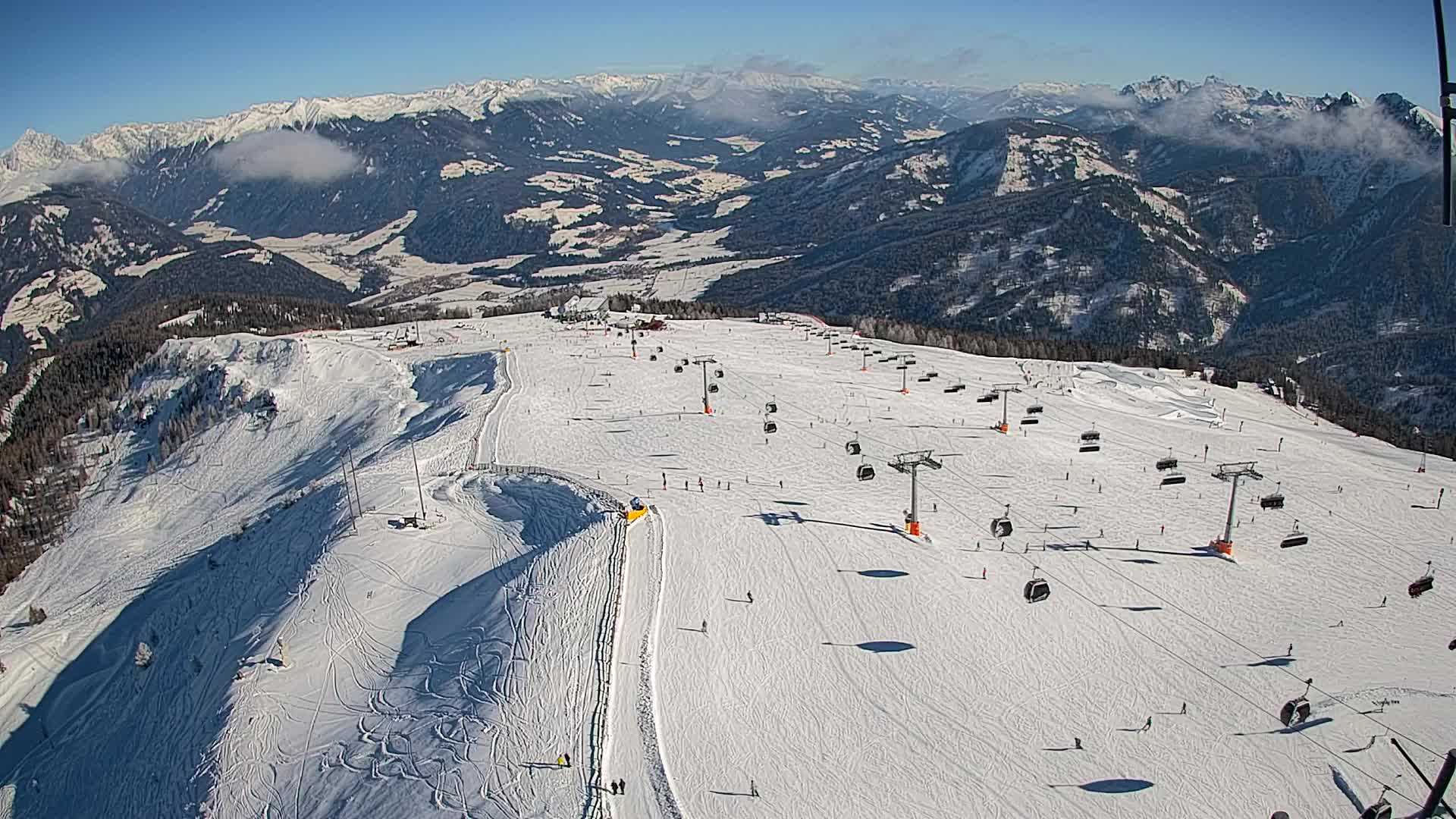 Kronplatz vrh | pogled na Valdaoro – Olang