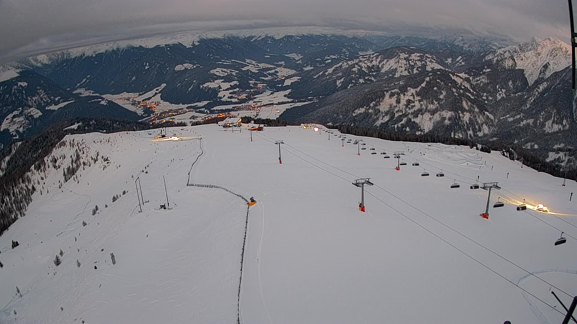 Sommet du Kronplatz | vue sur Valdaora – Olang