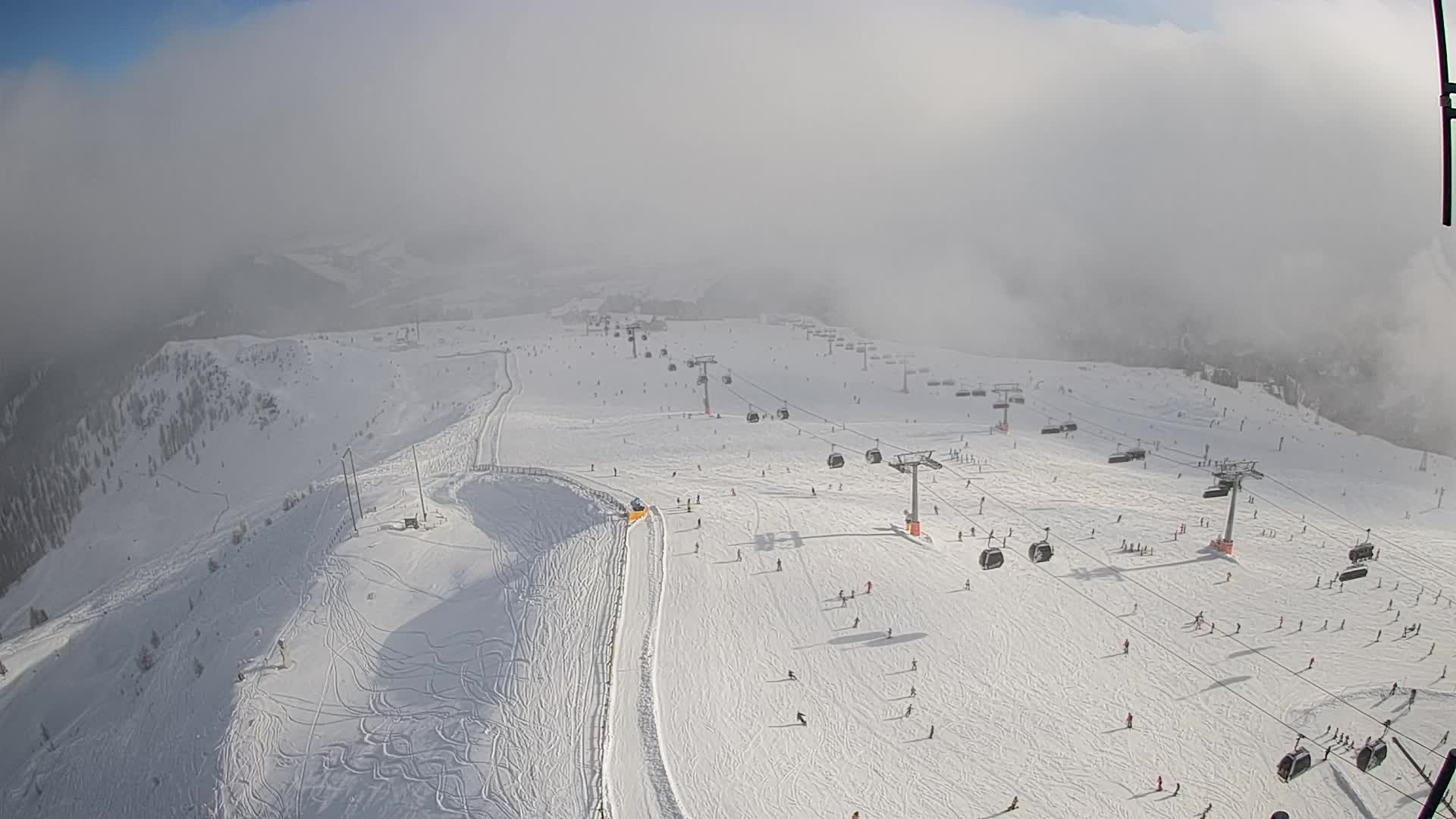 Sommet du Kronplatz | vue sur Valdaora – Olang
