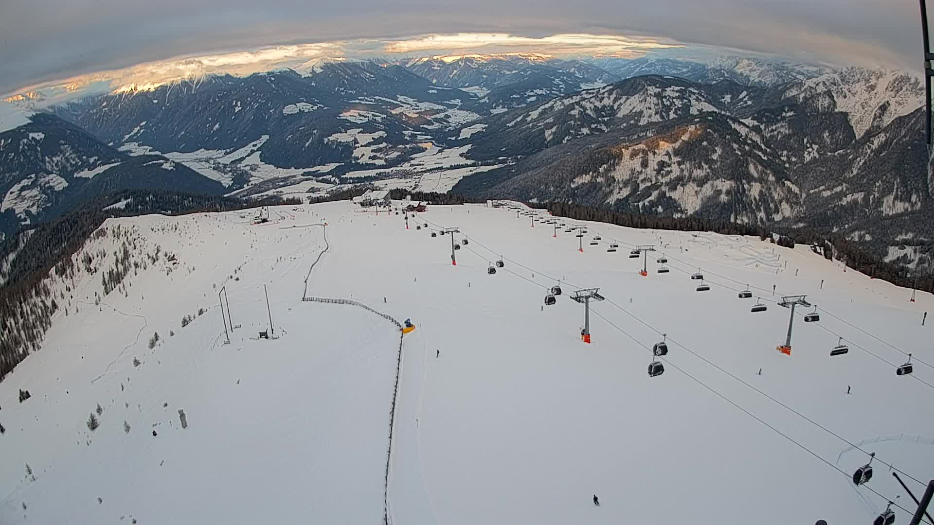 Sommet du Kronplatz | vue sur Valdaora – Olang