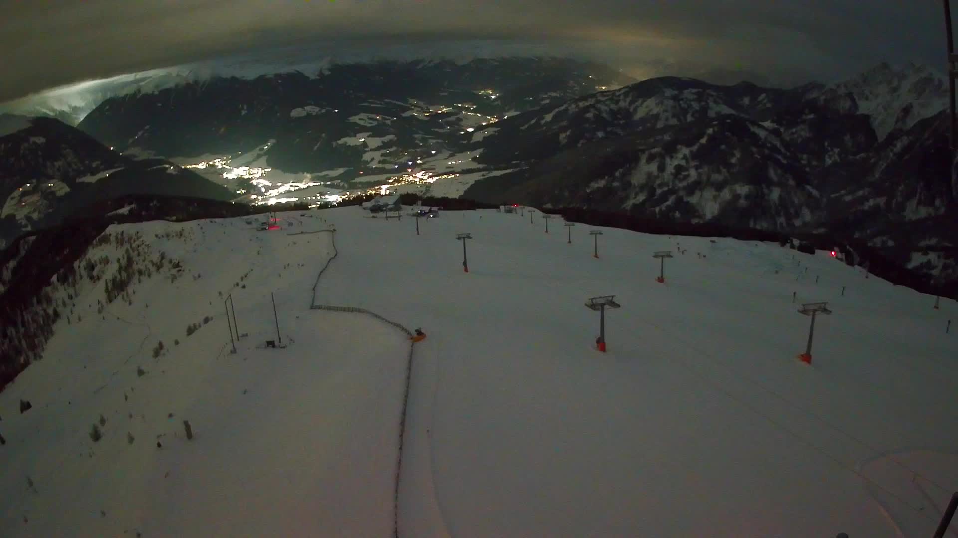 Kronplatz-Gipfel | Blick nach Olang – Valdaora