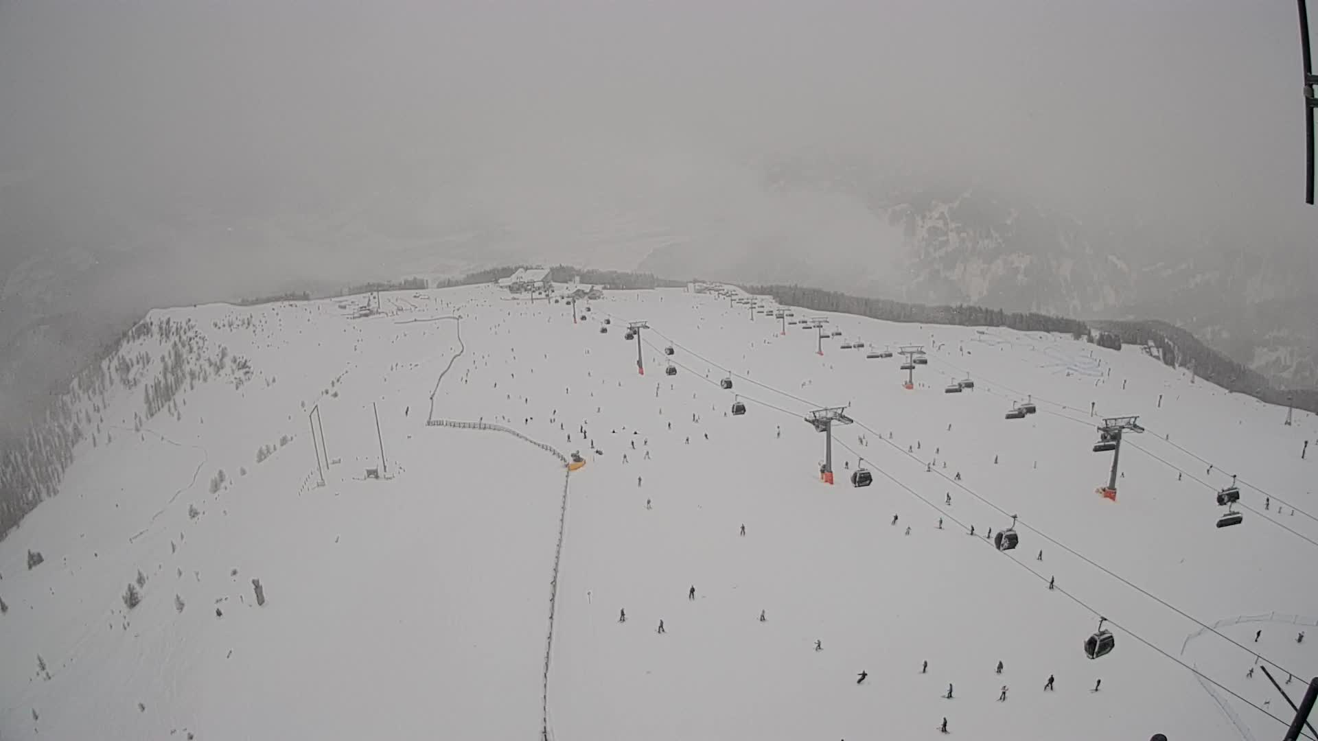 Kronplatz-Gipfel | Blick nach Olang – Valdaora