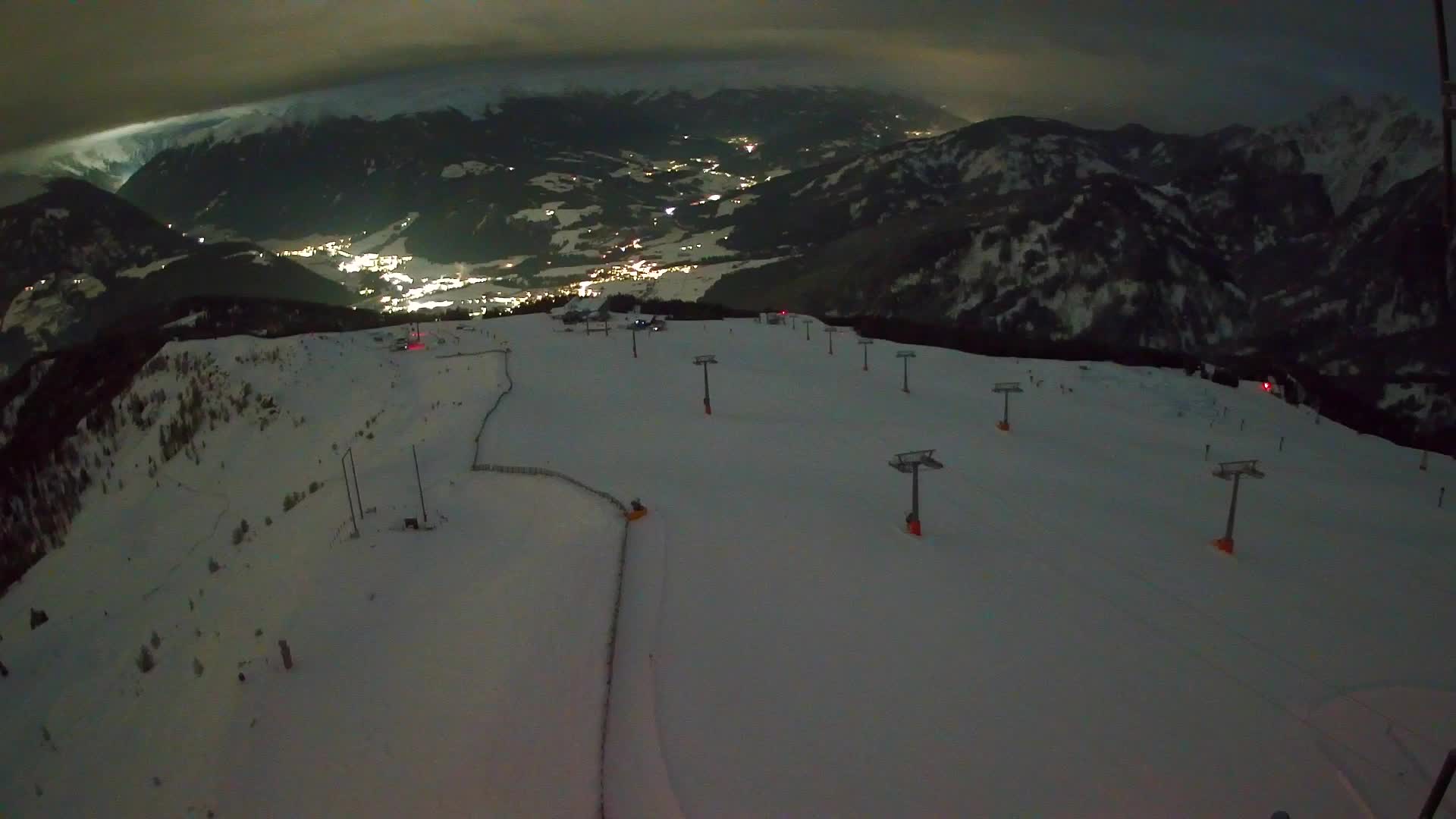 Kronplatz-Gipfel | Blick nach Olang – Valdaora