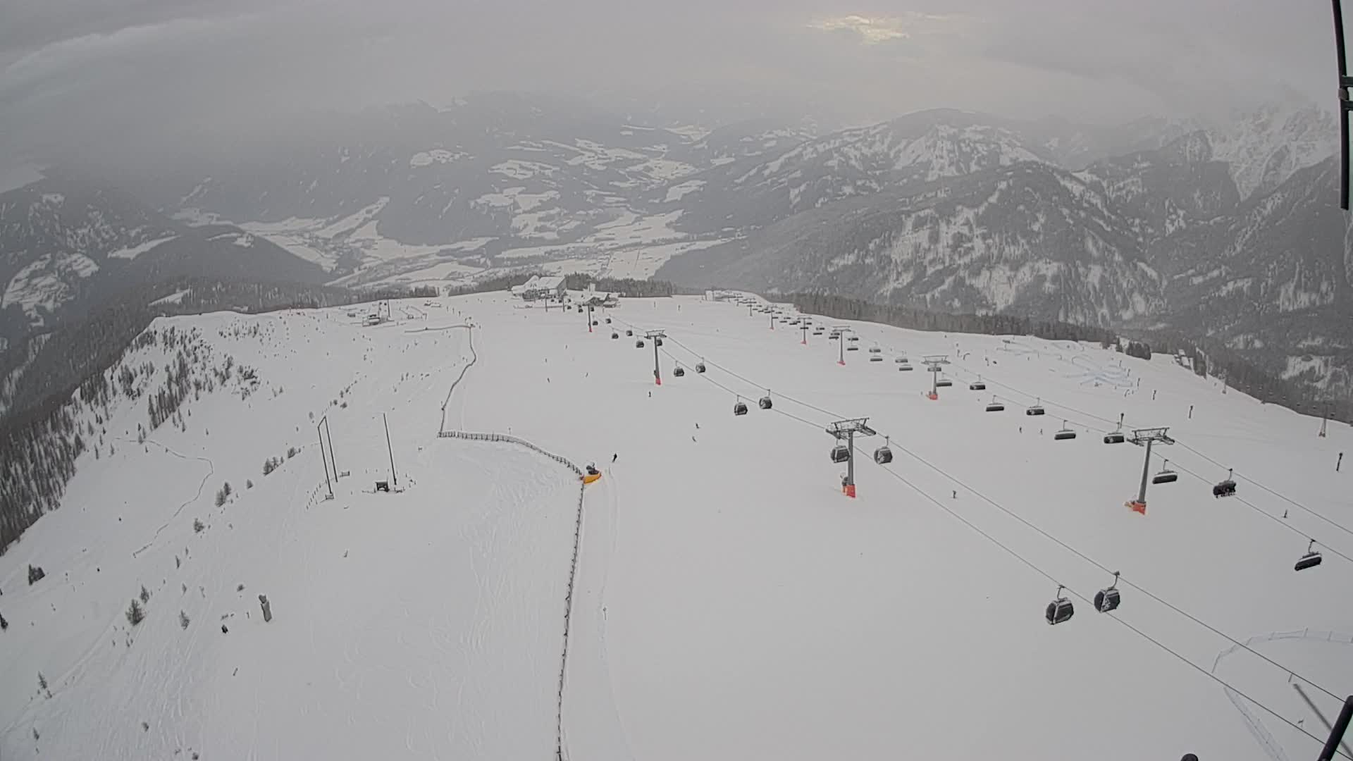 Kronplatz-Gipfel | Blick nach Olang – Valdaora