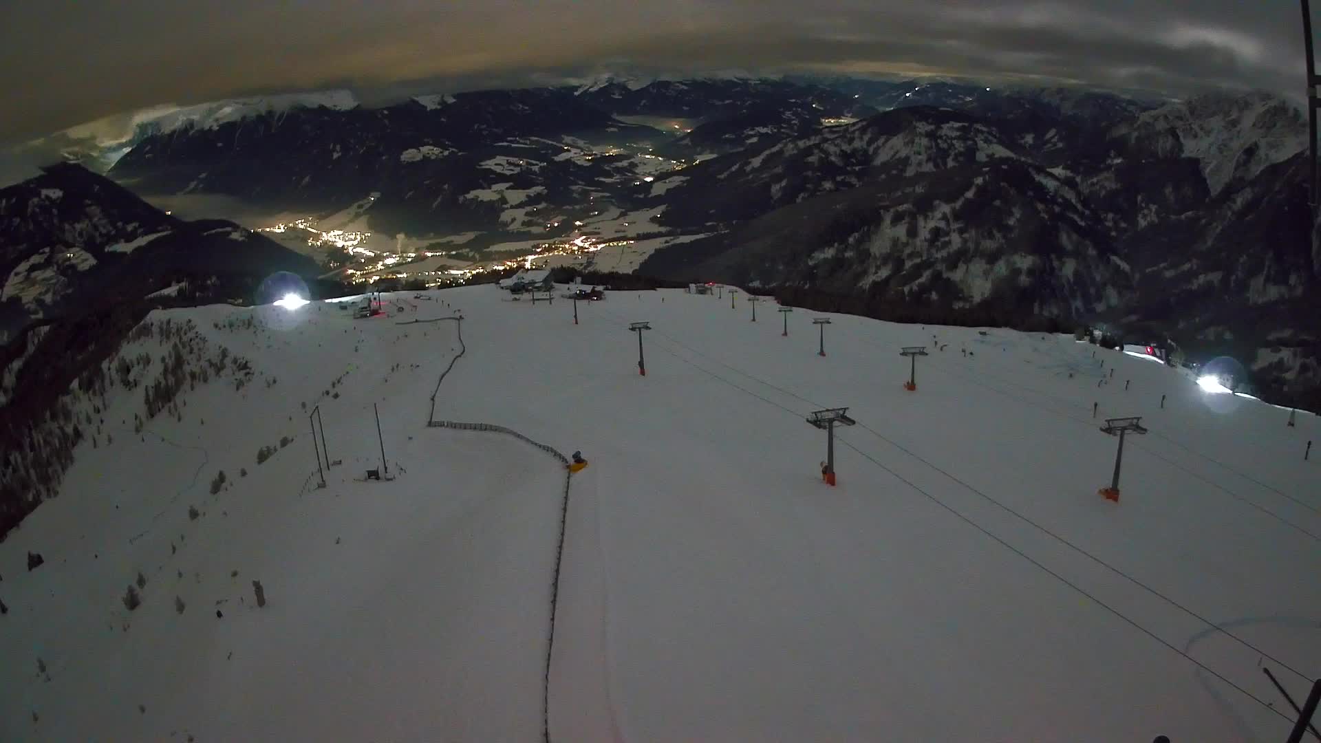 Kronplatz-Gipfel | Blick nach Olang – Valdaora