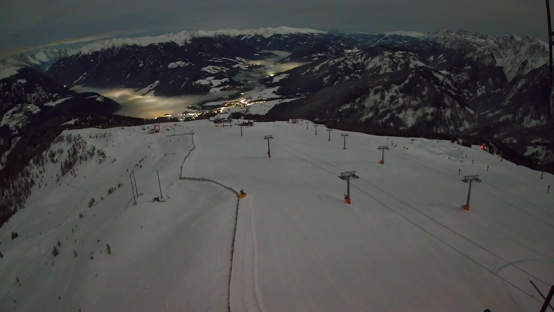 Kronplatz-Gipfel | Blick nach Olang – Valdaora