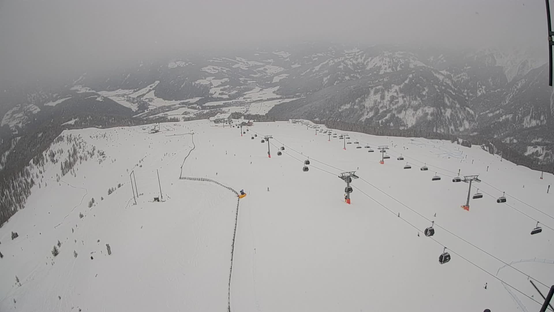 Kronplatz-Gipfel | Blick nach Olang – Valdaora