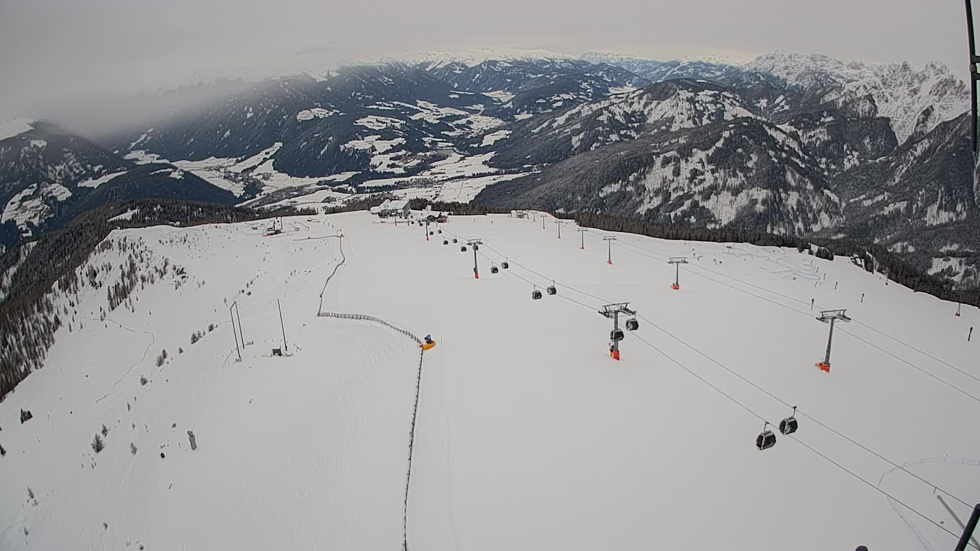 Sommet du Kronplatz | vue sur Valdaora – Olang