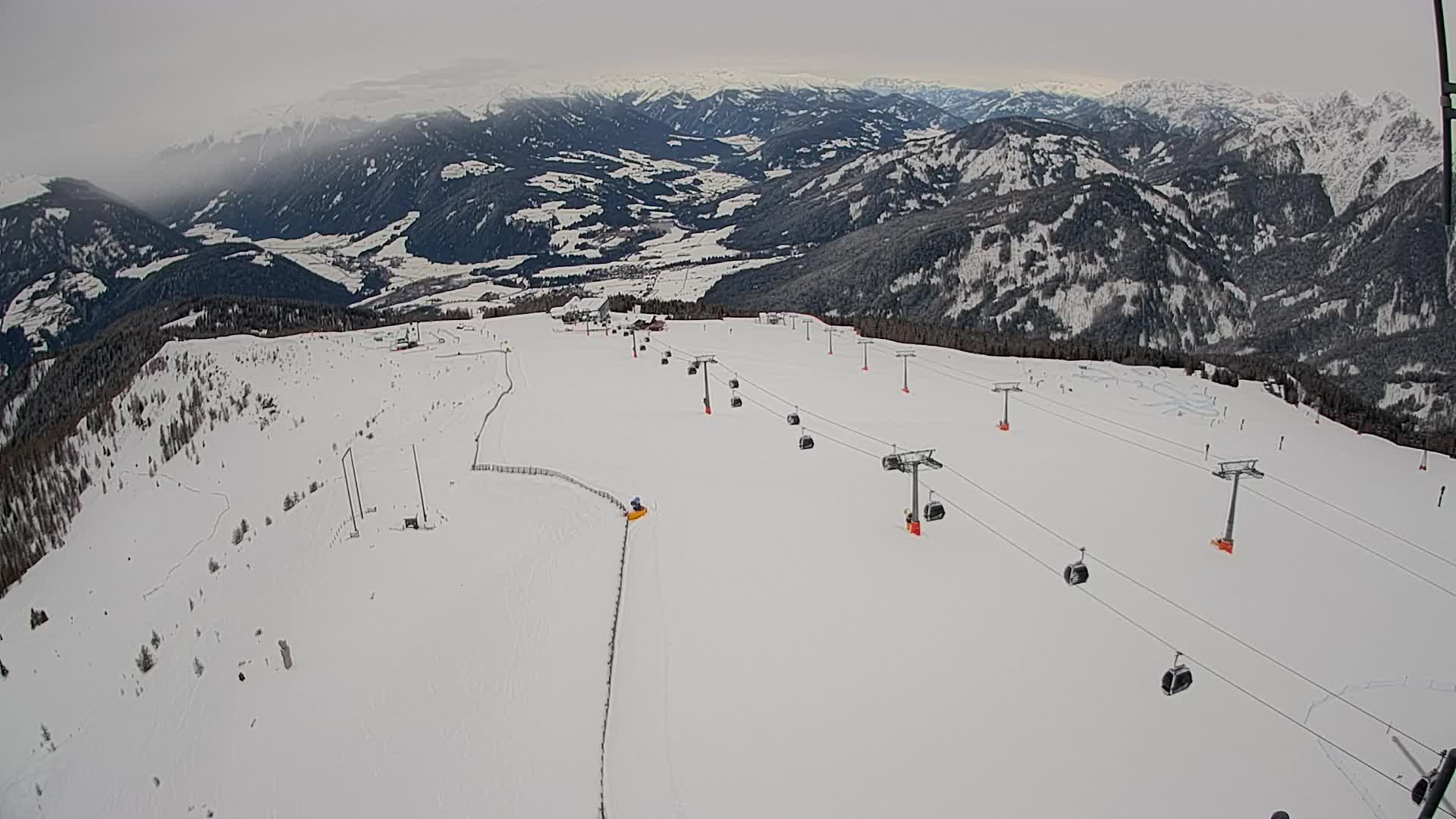 Sommet du Kronplatz | vue sur Valdaora – Olang