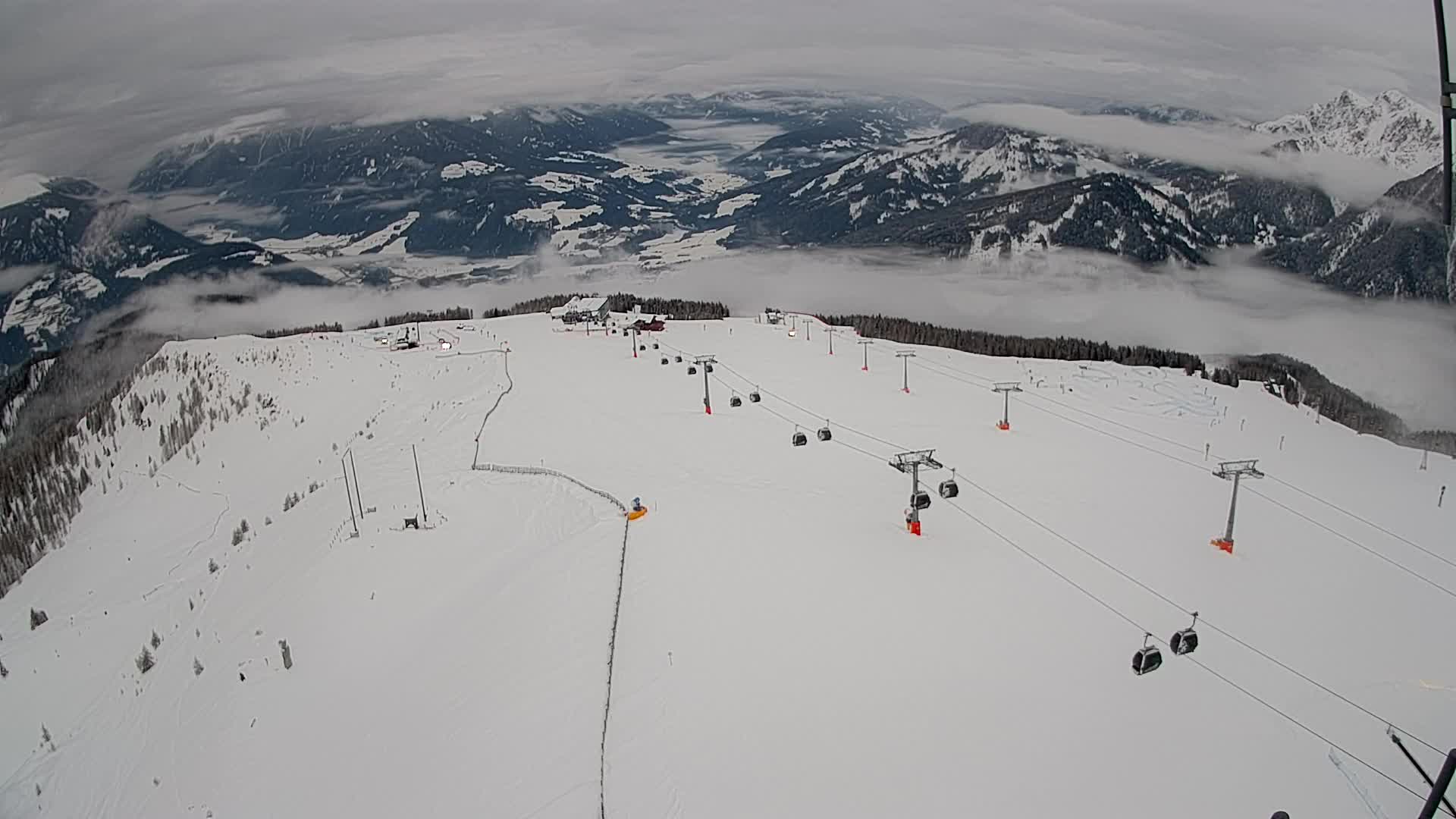 Kronplatz vrh | pogled na Valdaora – Olang