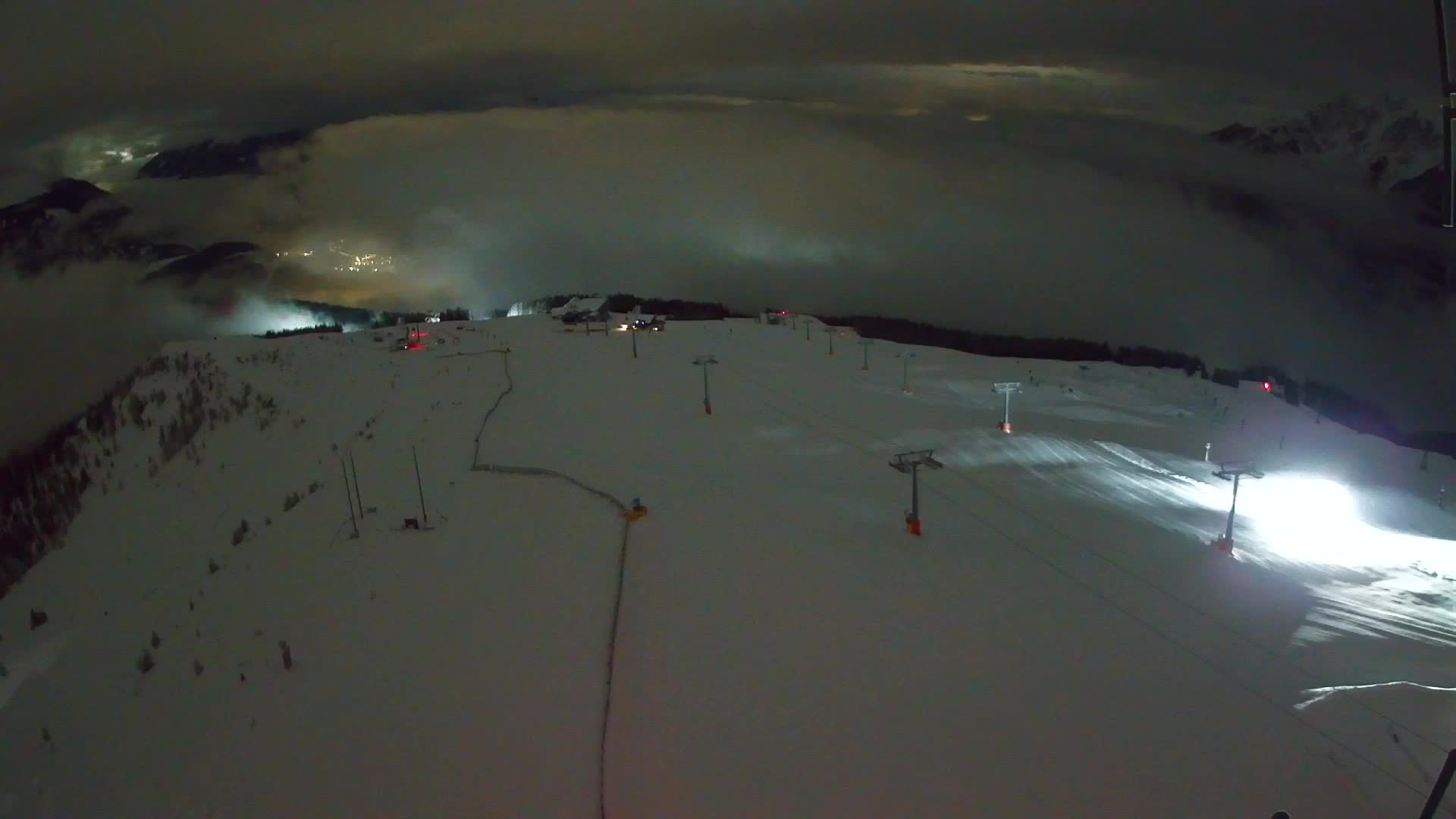 Kronplatz vrh | pogled na Valdaora – Olang