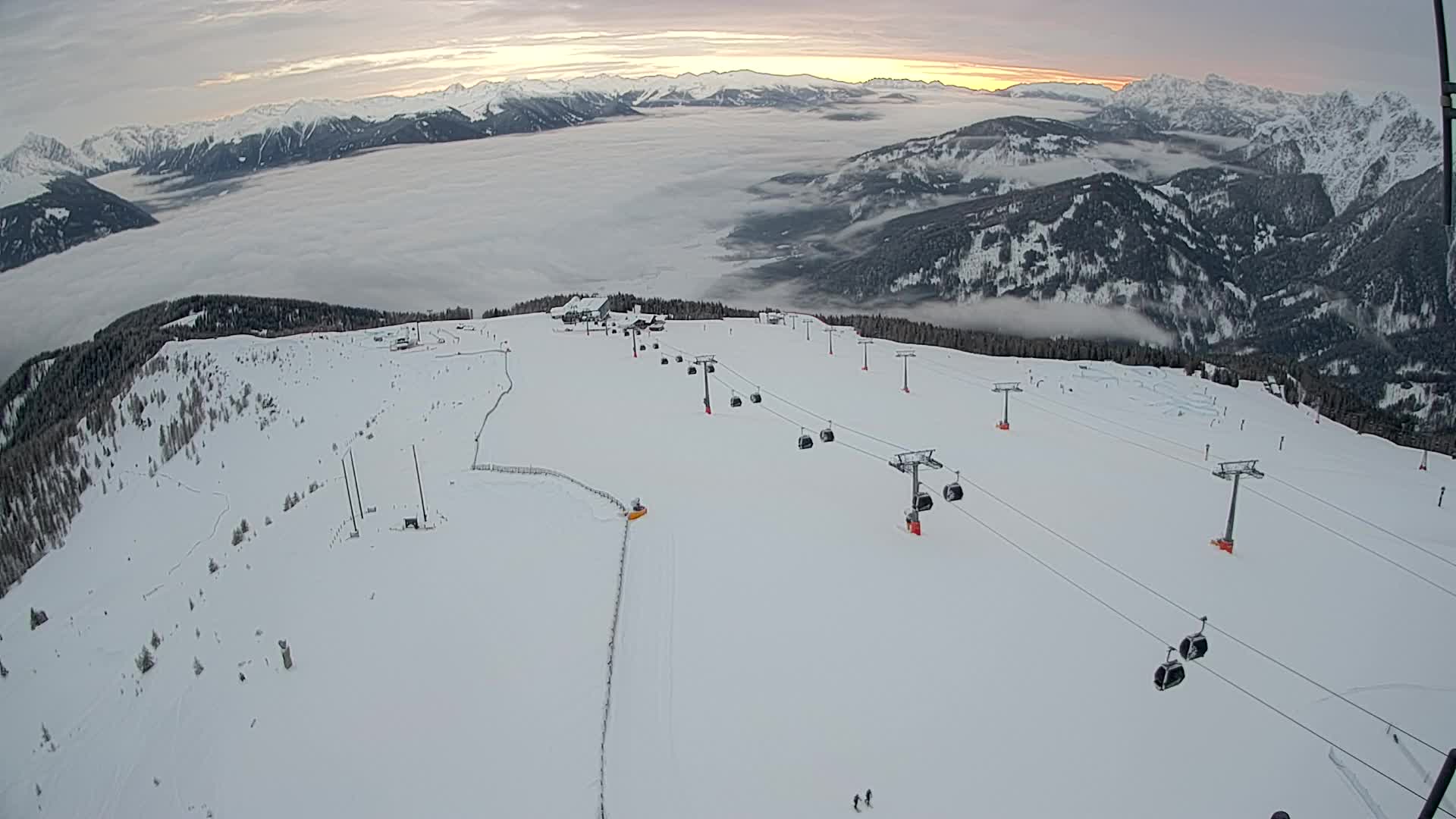 Sommet du Kronplatz | vue sur Valdaora – Olang