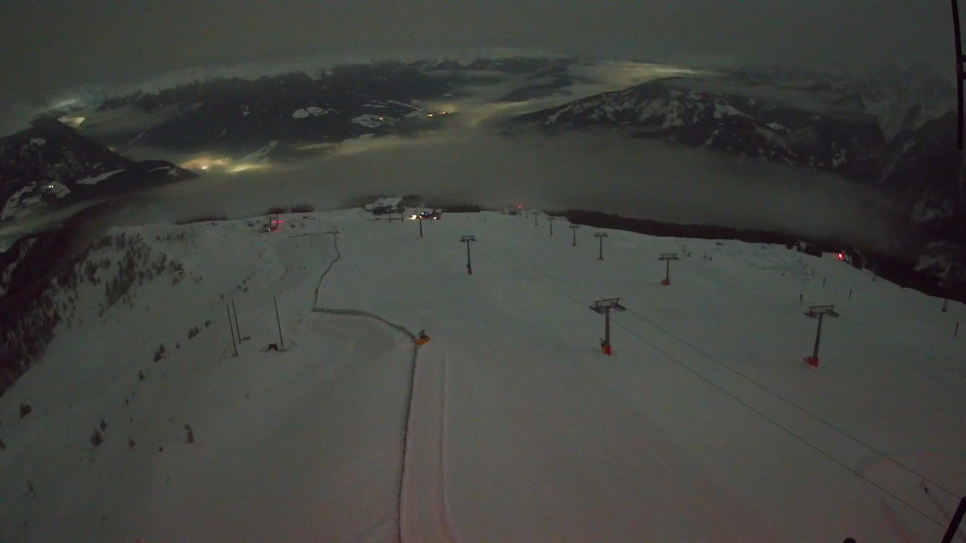 Kronplatz-Gipfel | Blick nach Olang – Valdaora