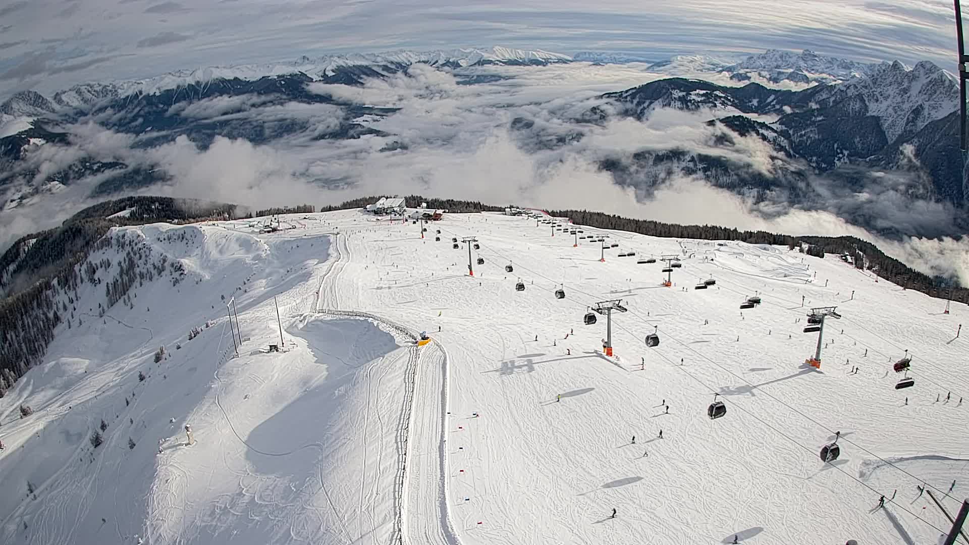 Kronplatz vrh | pogled na Valdaoro – Olang