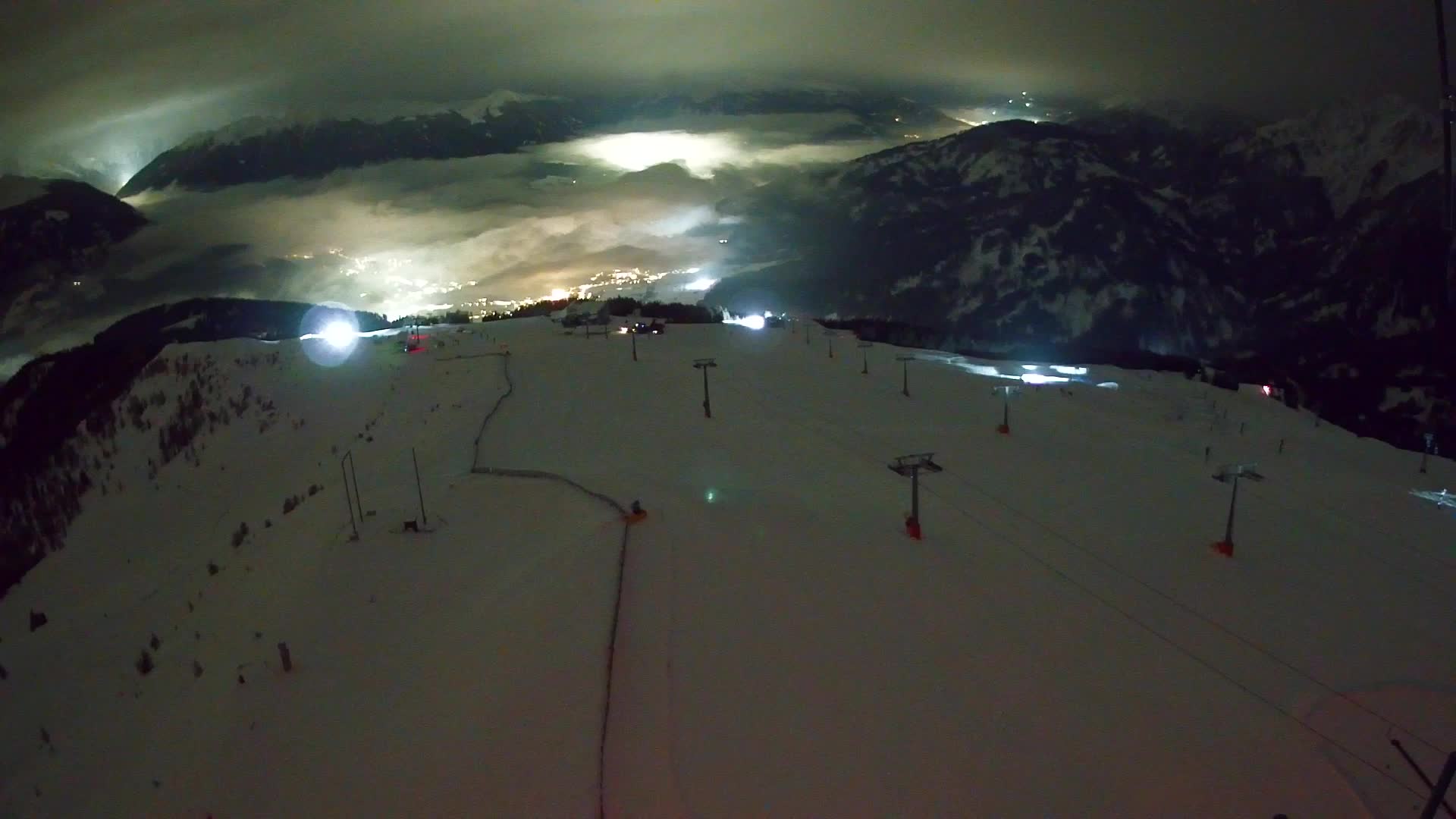 Kronplatz-Gipfel | Blick nach Olang – Valdaora