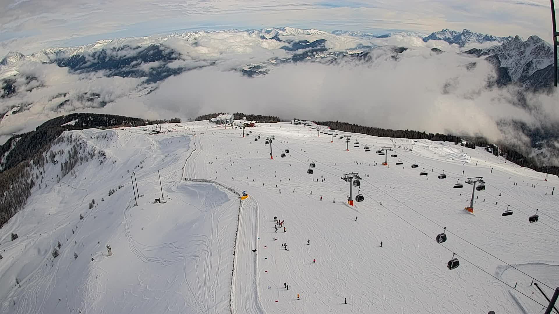 Kronplatz peak | view to Valdaora – Olang