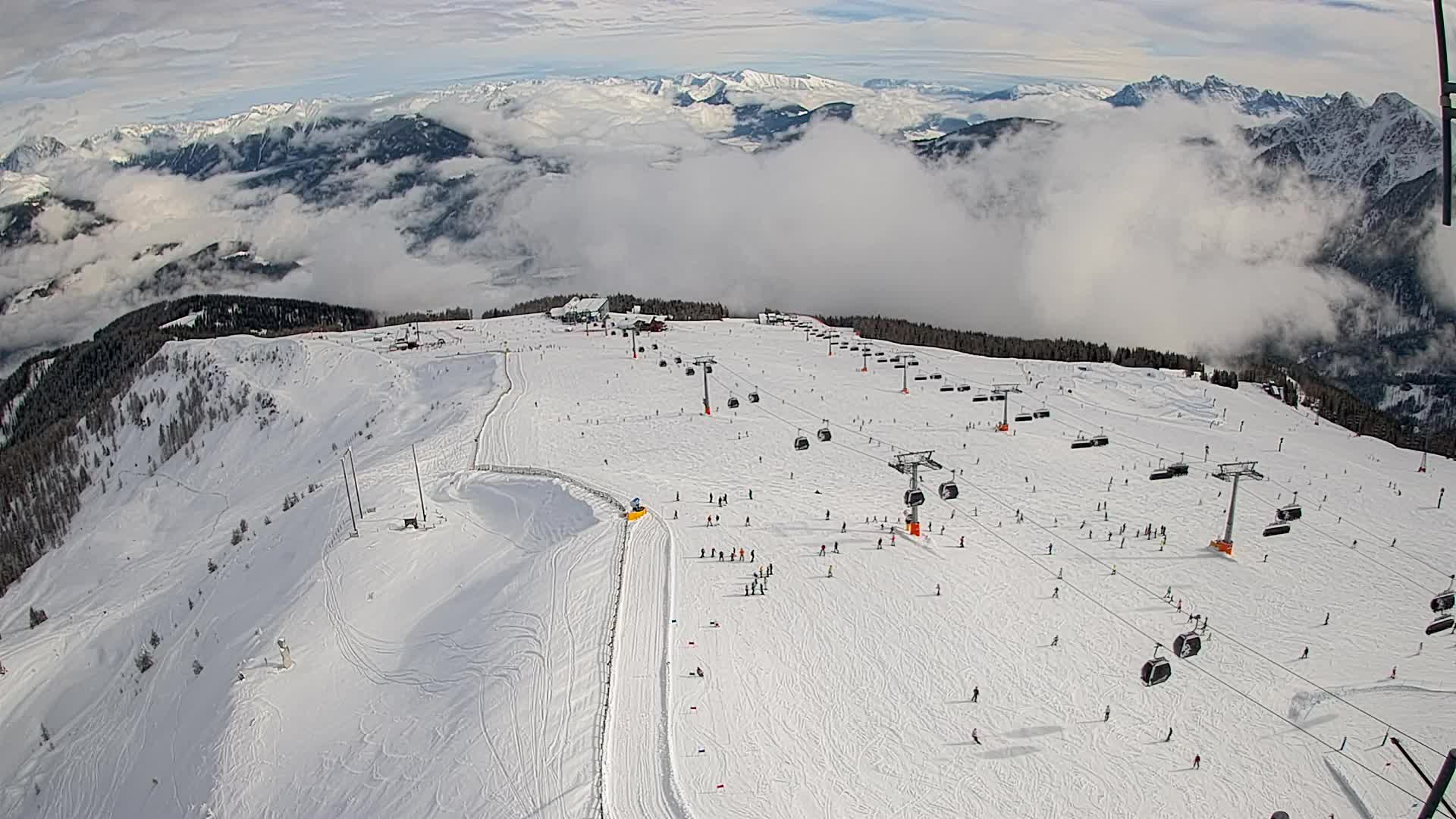 Kronplatz vrh | pogled na Valdaoro – Olang