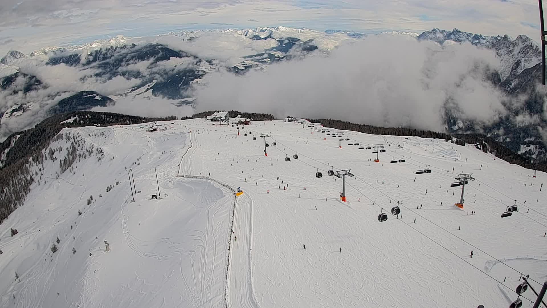 Kronplatz vrh | pogled na Valdaoro – Olang