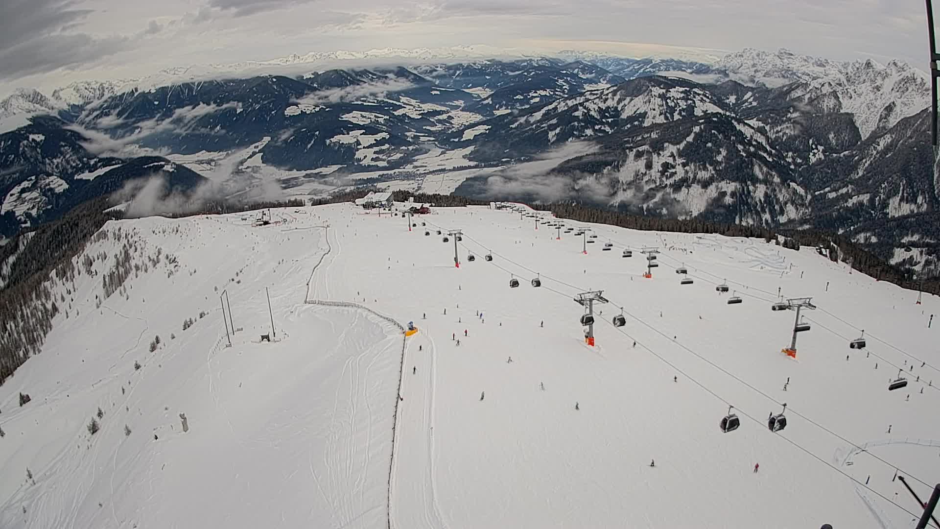 Sommet du Kronplatz | vue sur Valdaora – Olang
