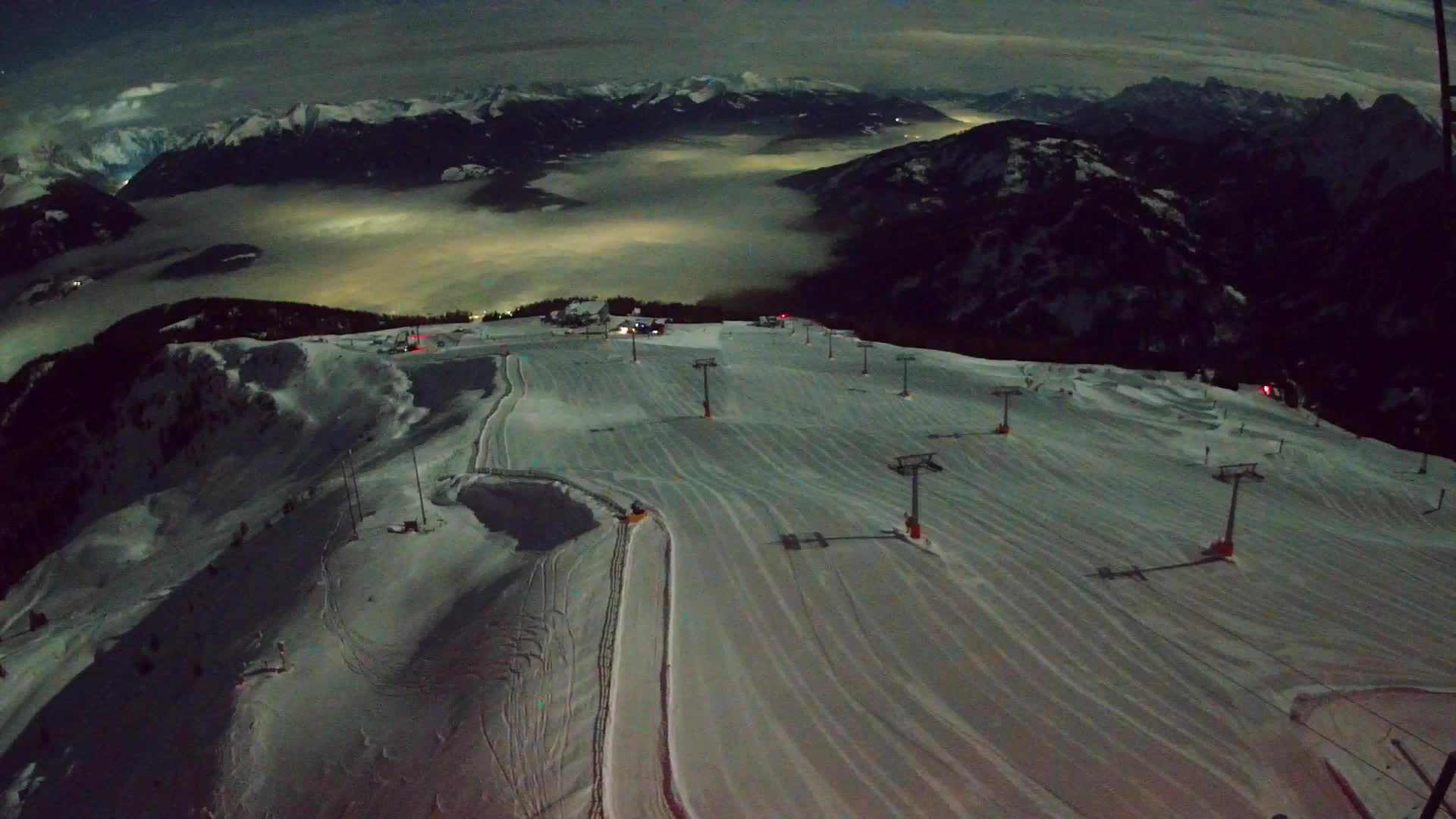 Kronplatz vrh | pogled na Valdaora – Olang