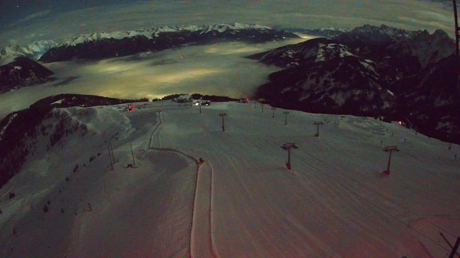 Kronplatz vrh | pogled na Valdaora – Olang