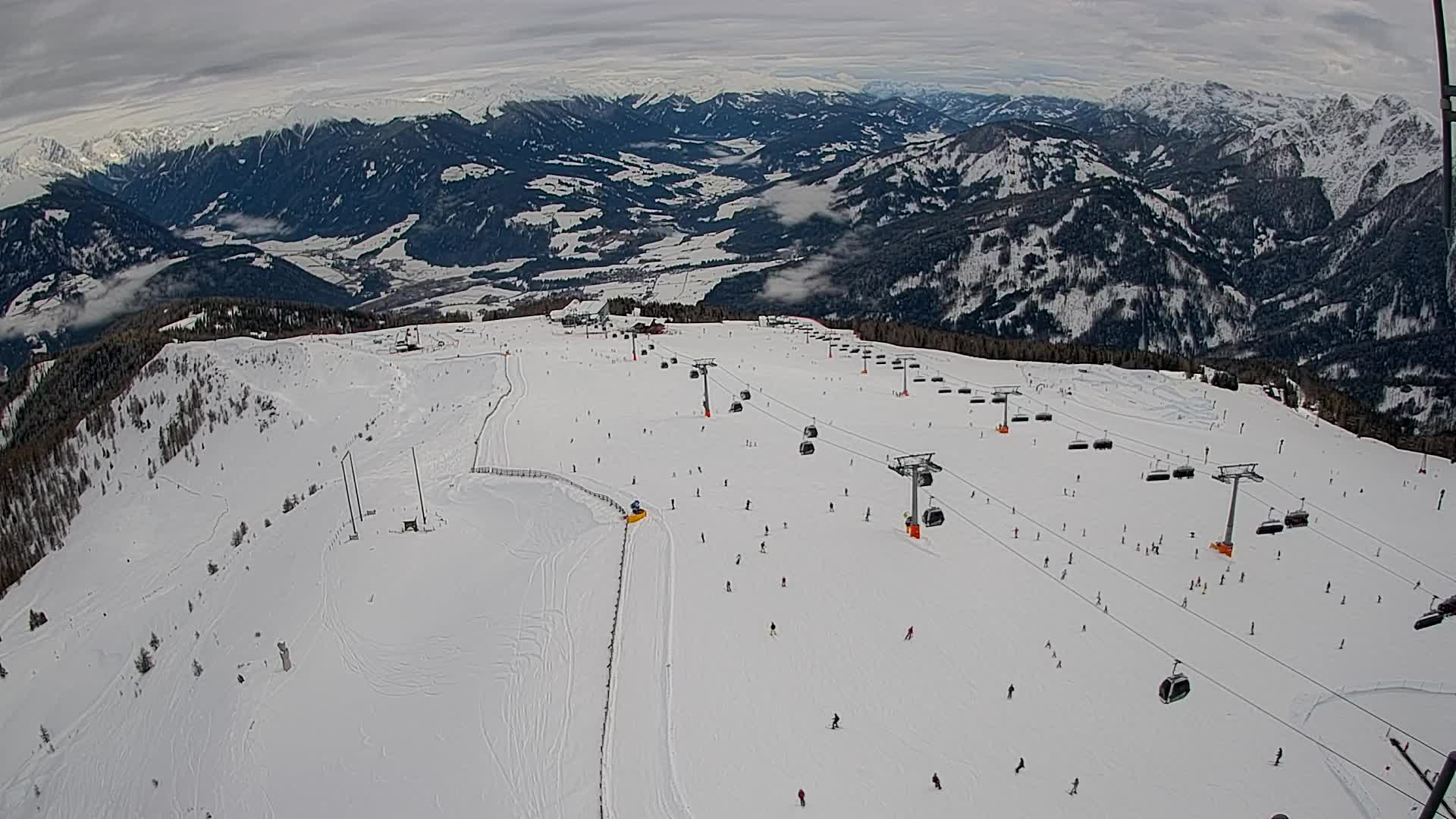 Sommet du Kronplatz | vue sur Valdaora – Olang