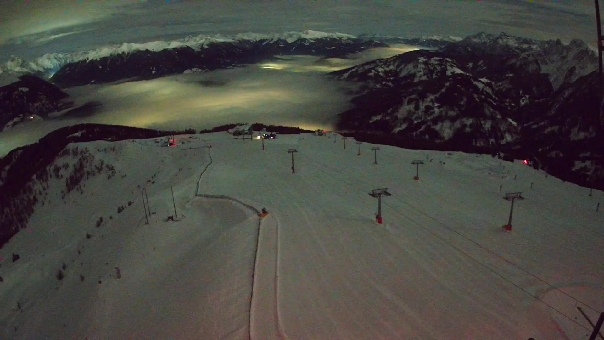 Kronplatz-Gipfel | Blick nach Olang – Valdaora