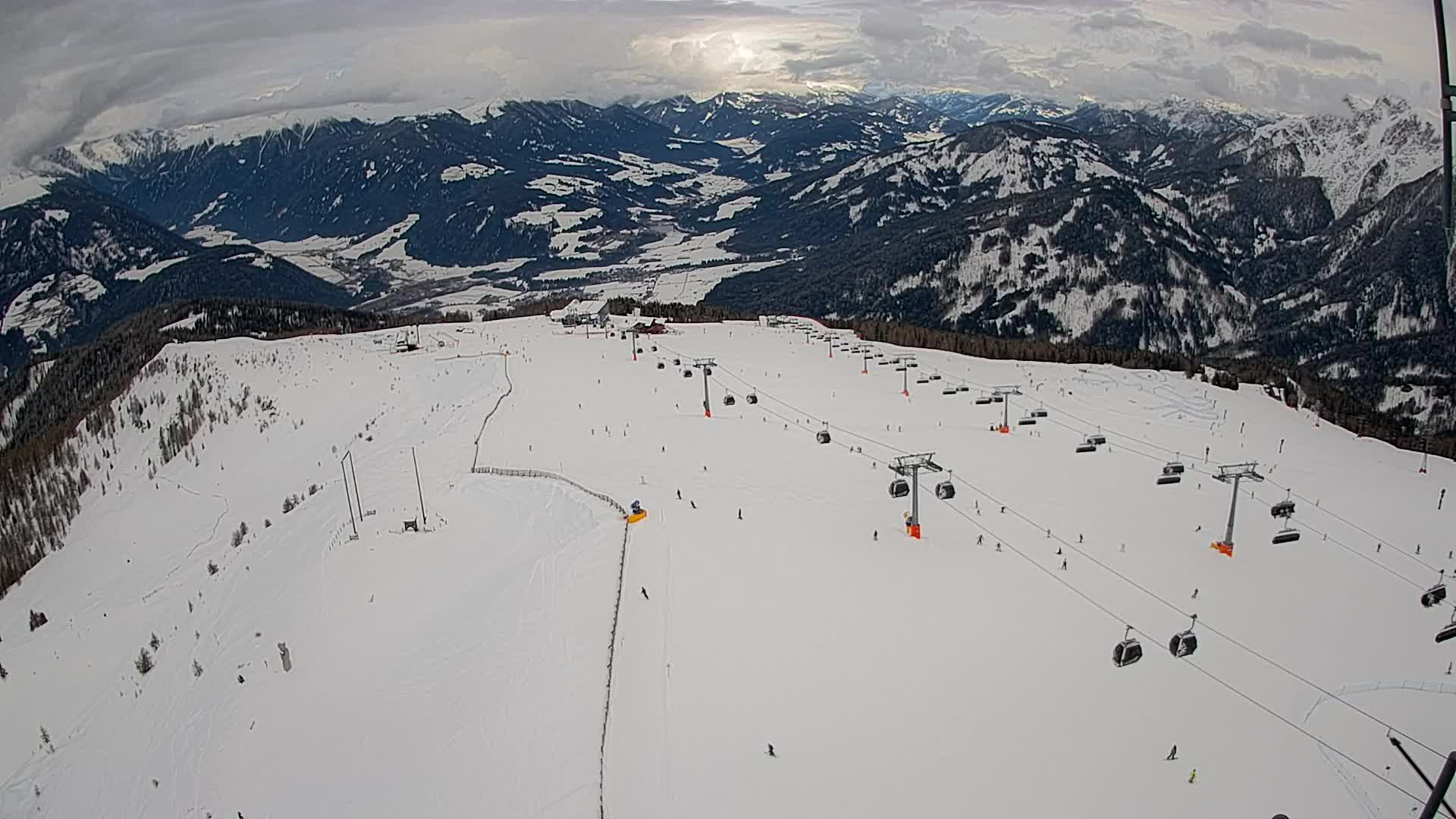 Kronplatz vrh | pogled na Valdaora – Olang