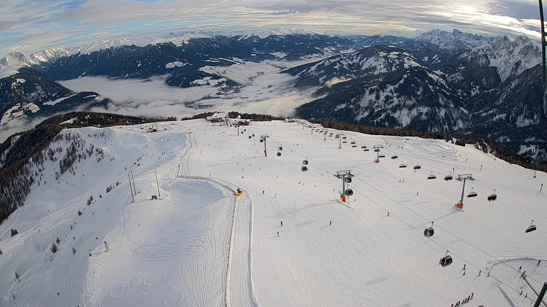 Kronplatz vrh | pogled na Valdaoro – Olang