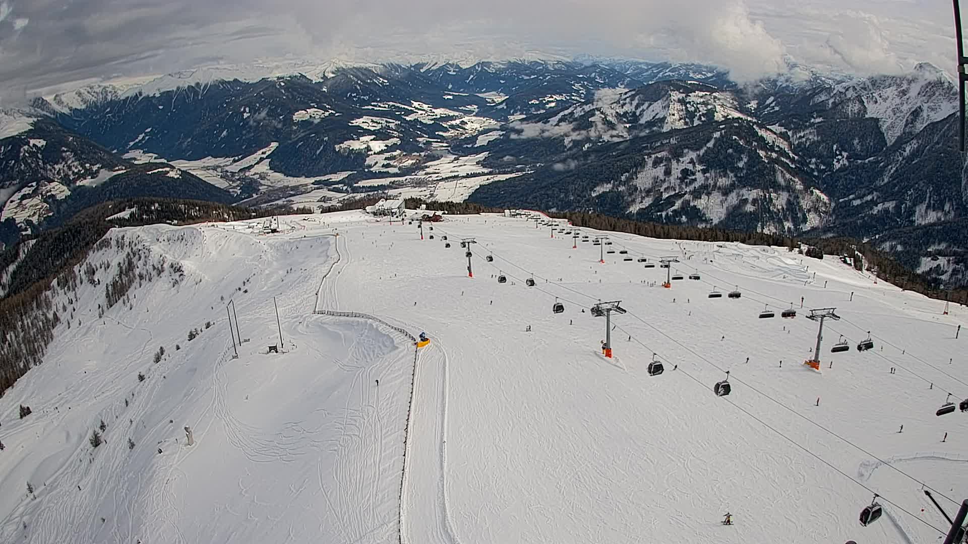 Cima Kronplatz | vista a Valdaora – Olang