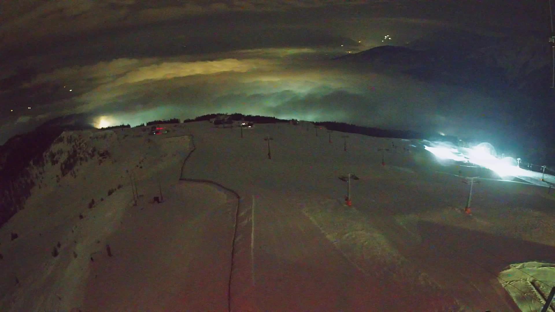 Kronplatz-Gipfel | Blick nach Olang – Valdaora