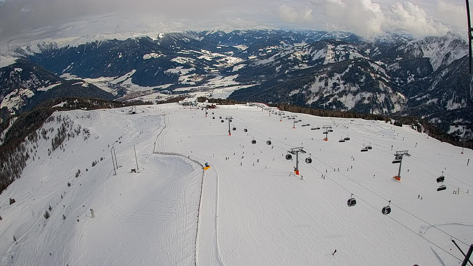 Cima Kronplatz | vista a Valdaora – Olang