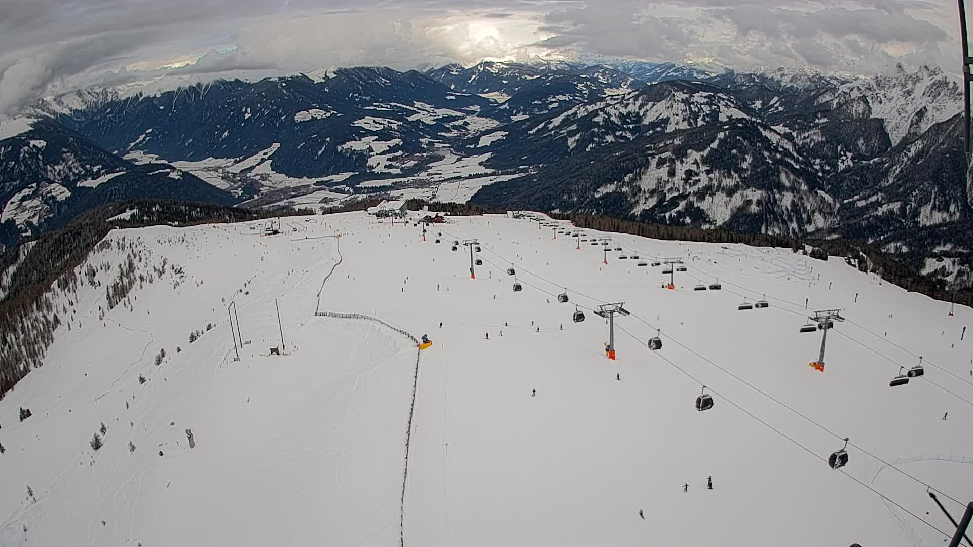 Kronplatz vrh | pogled na Valdaora – Olang