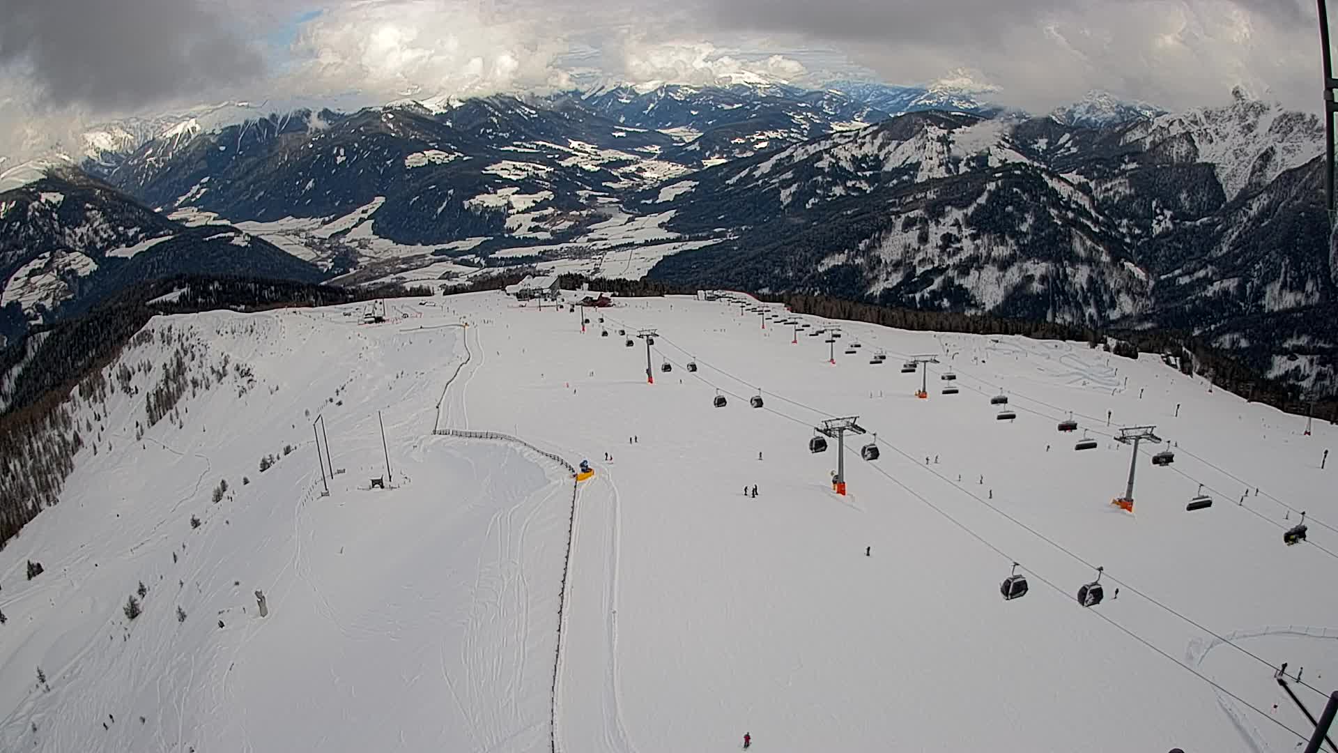 Sommet du Kronplatz | vue sur Valdaora – Olang