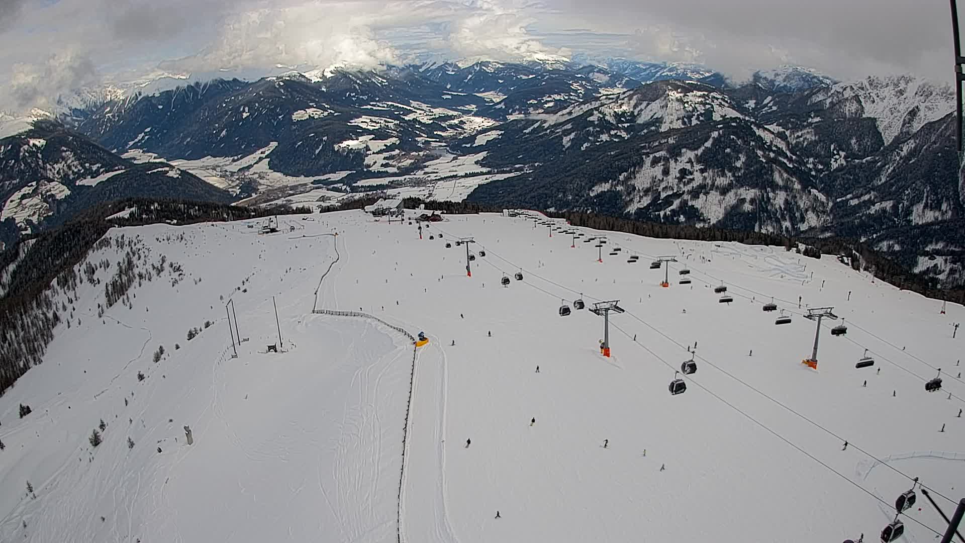 Kronplatz vrh | pogled na Valdaora – Olang